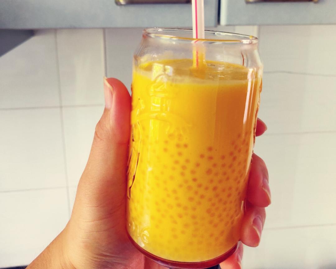 芒果西米露的做法