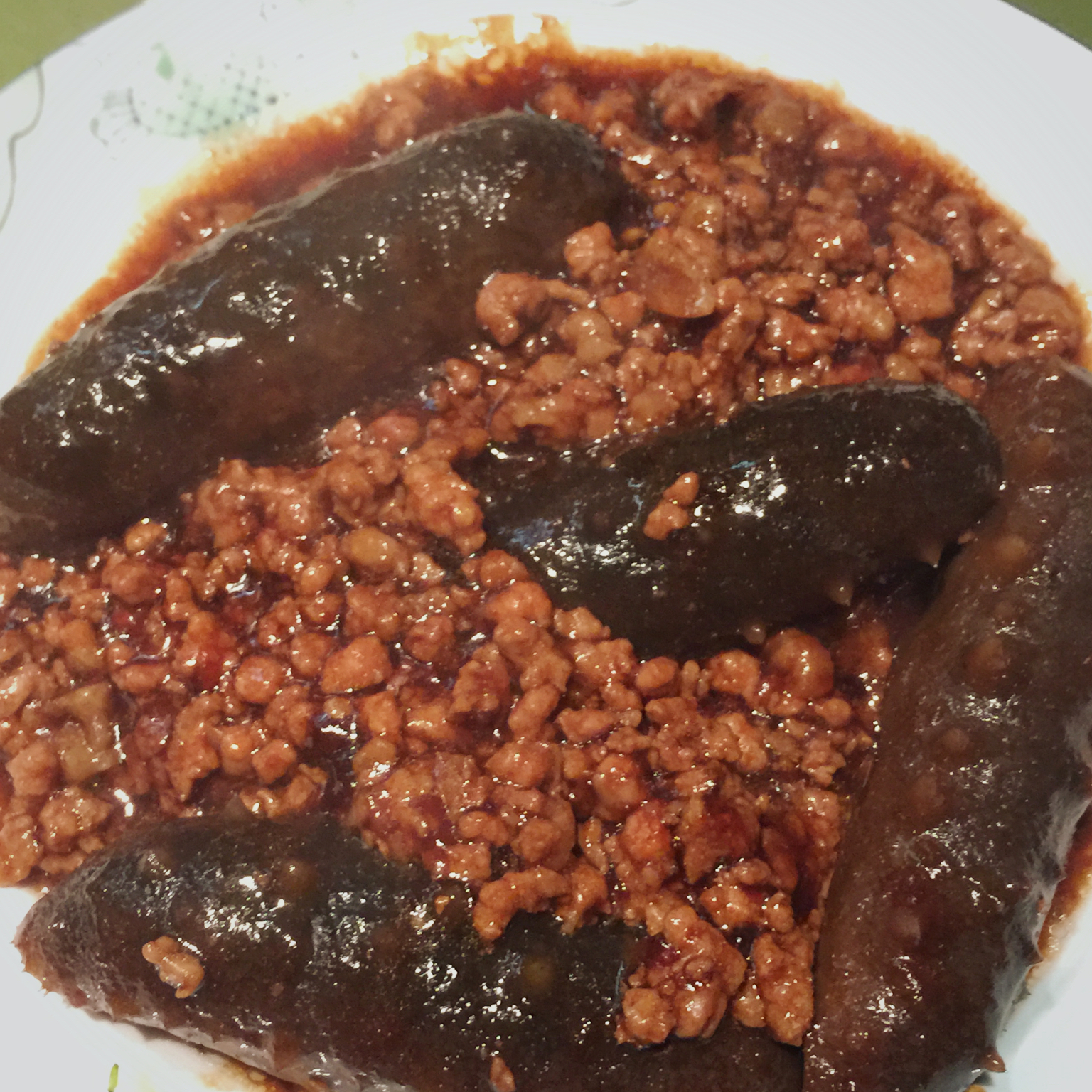 简易版肉末海参