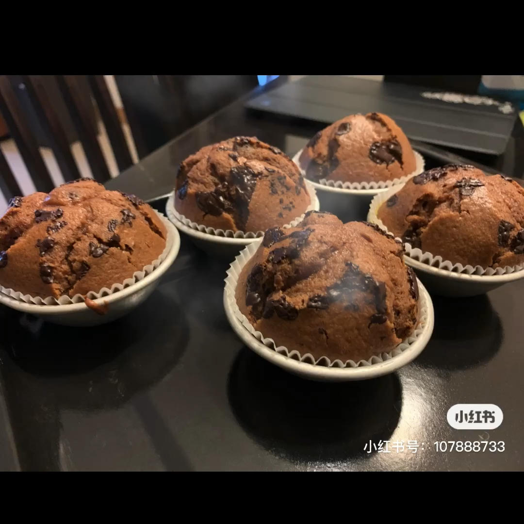 零失败，超级好吃又简单的巧克力马芬