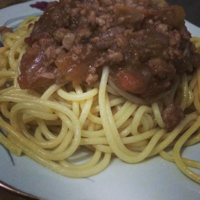 番茄肉酱意大利面