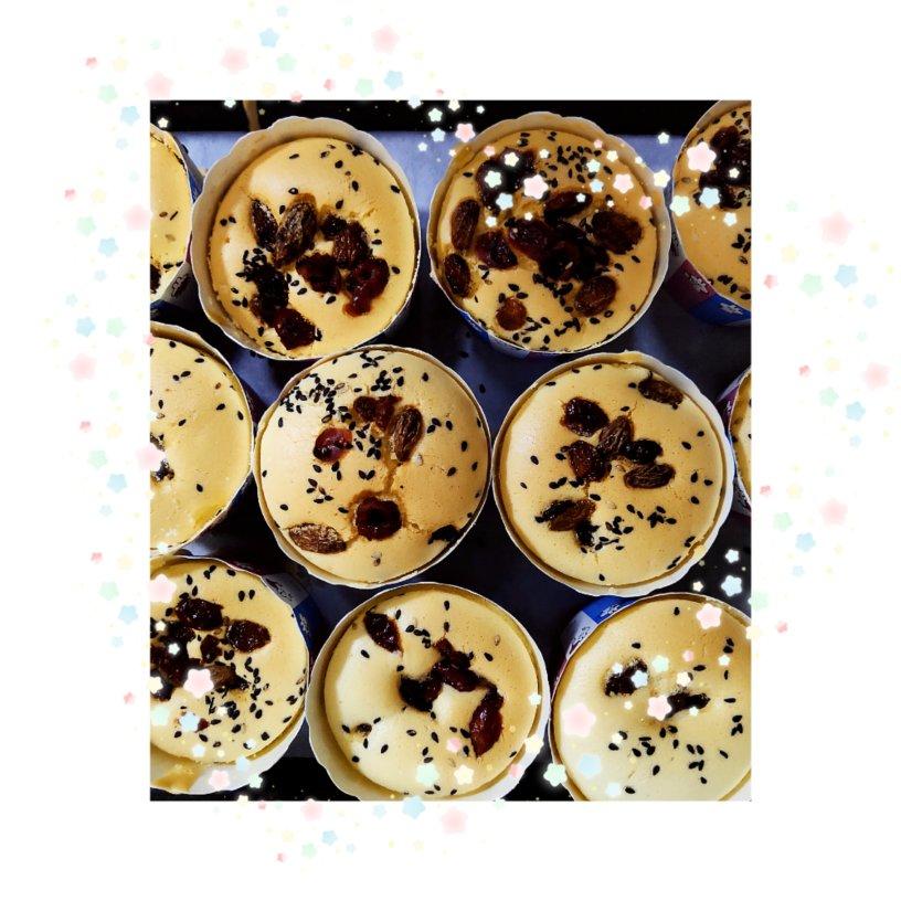 不塌不凹的纸杯戚风蛋糕