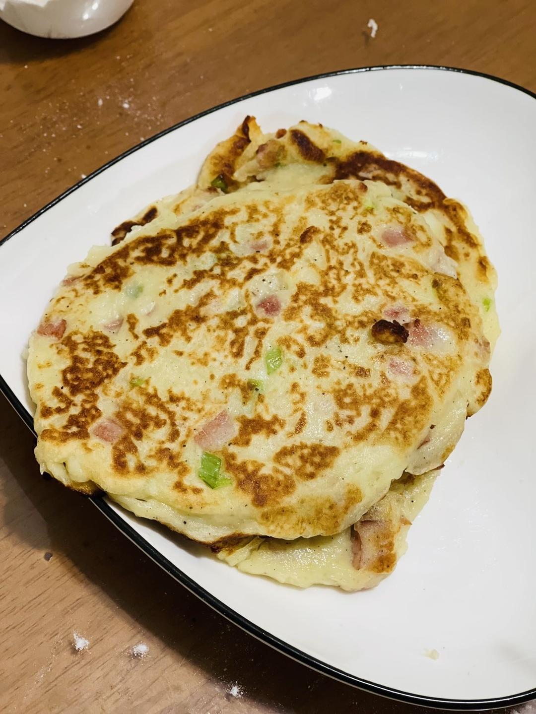 儿子最爱的山药饼