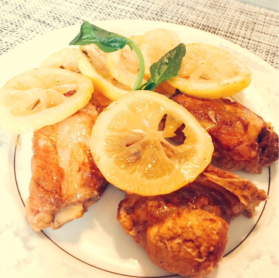 纸包柠香排骨