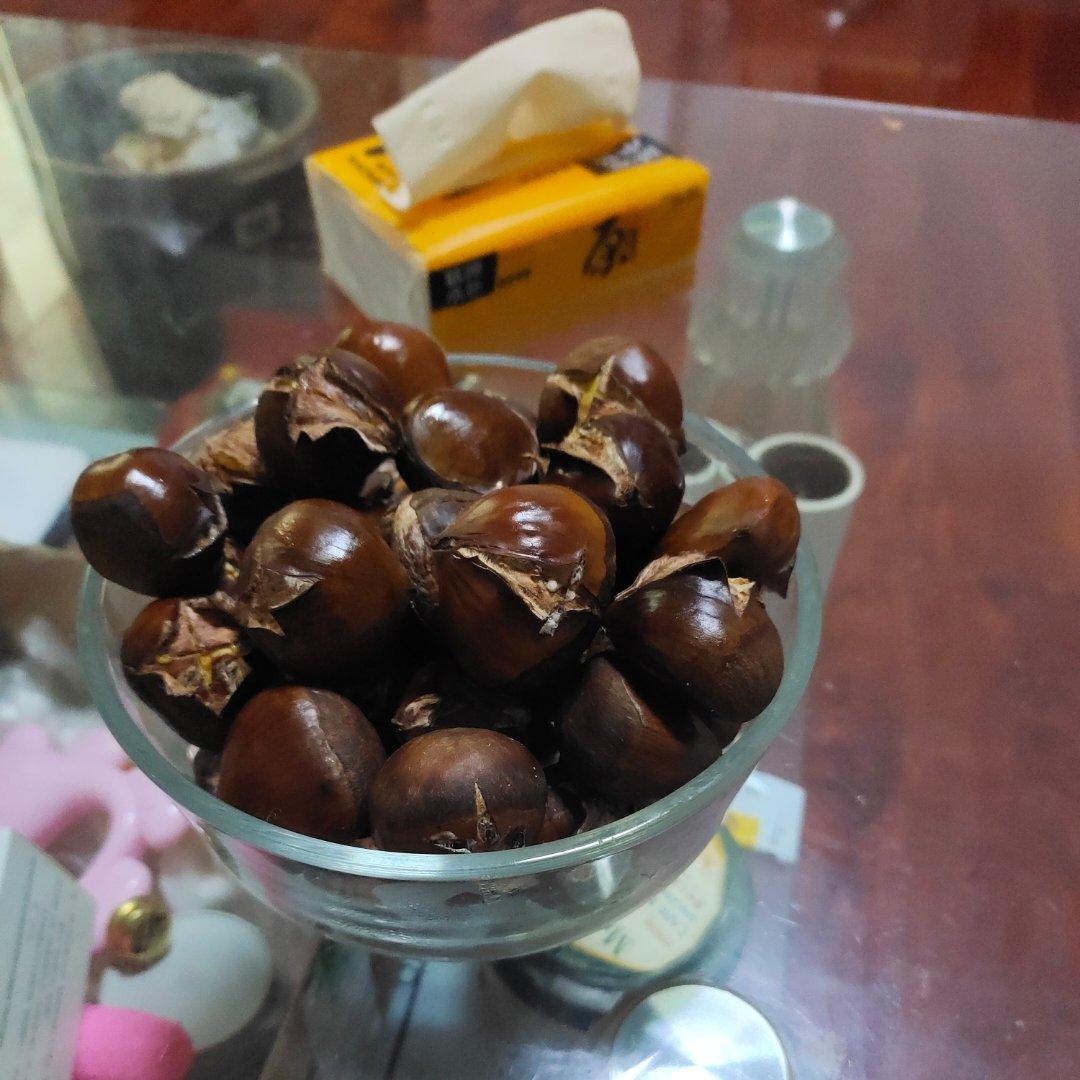 「空气炸锅」烤板栗无油无糖超简单