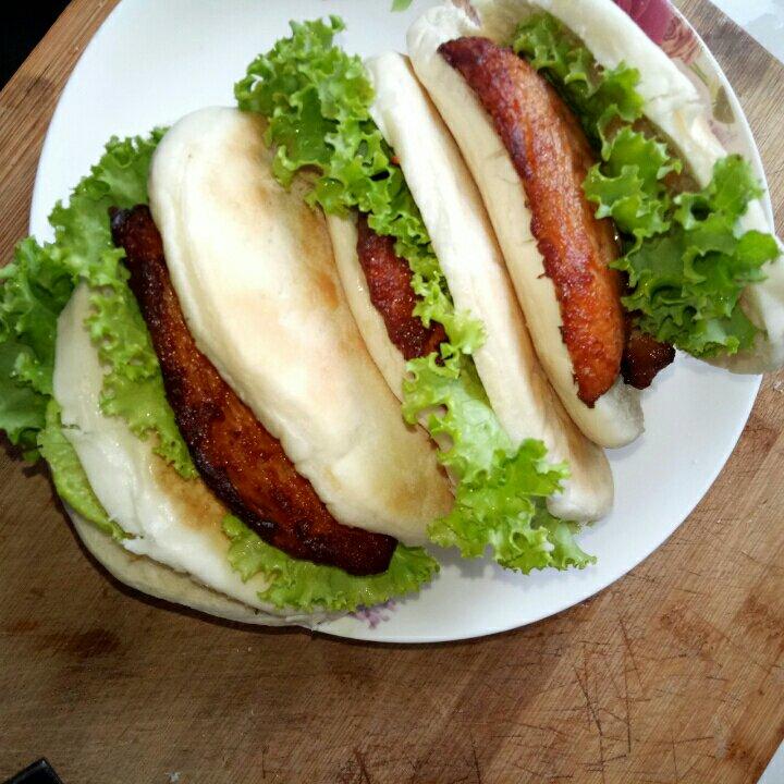 烤肉夹馍
