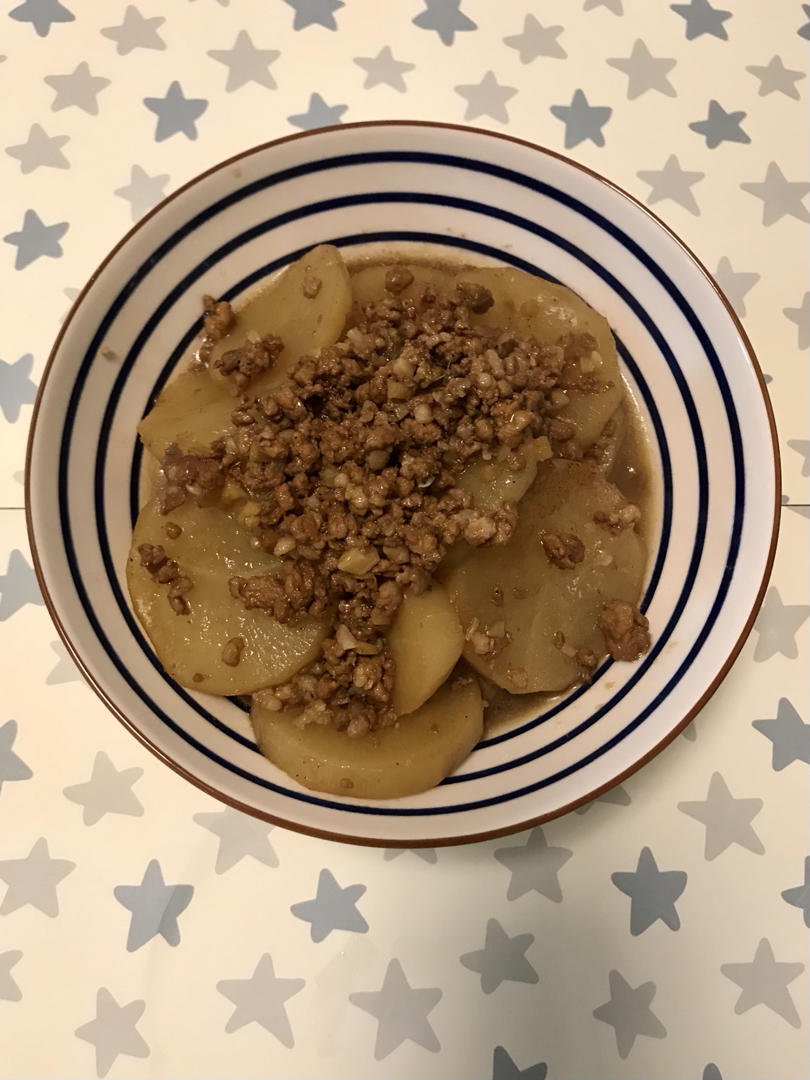 肉末炖萝卜