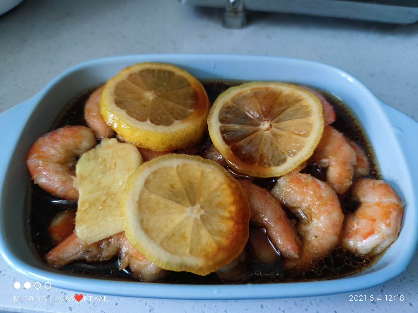 酸辣柠檬虾❗️肉质鲜嫩Q弹，夏日开胃解腻