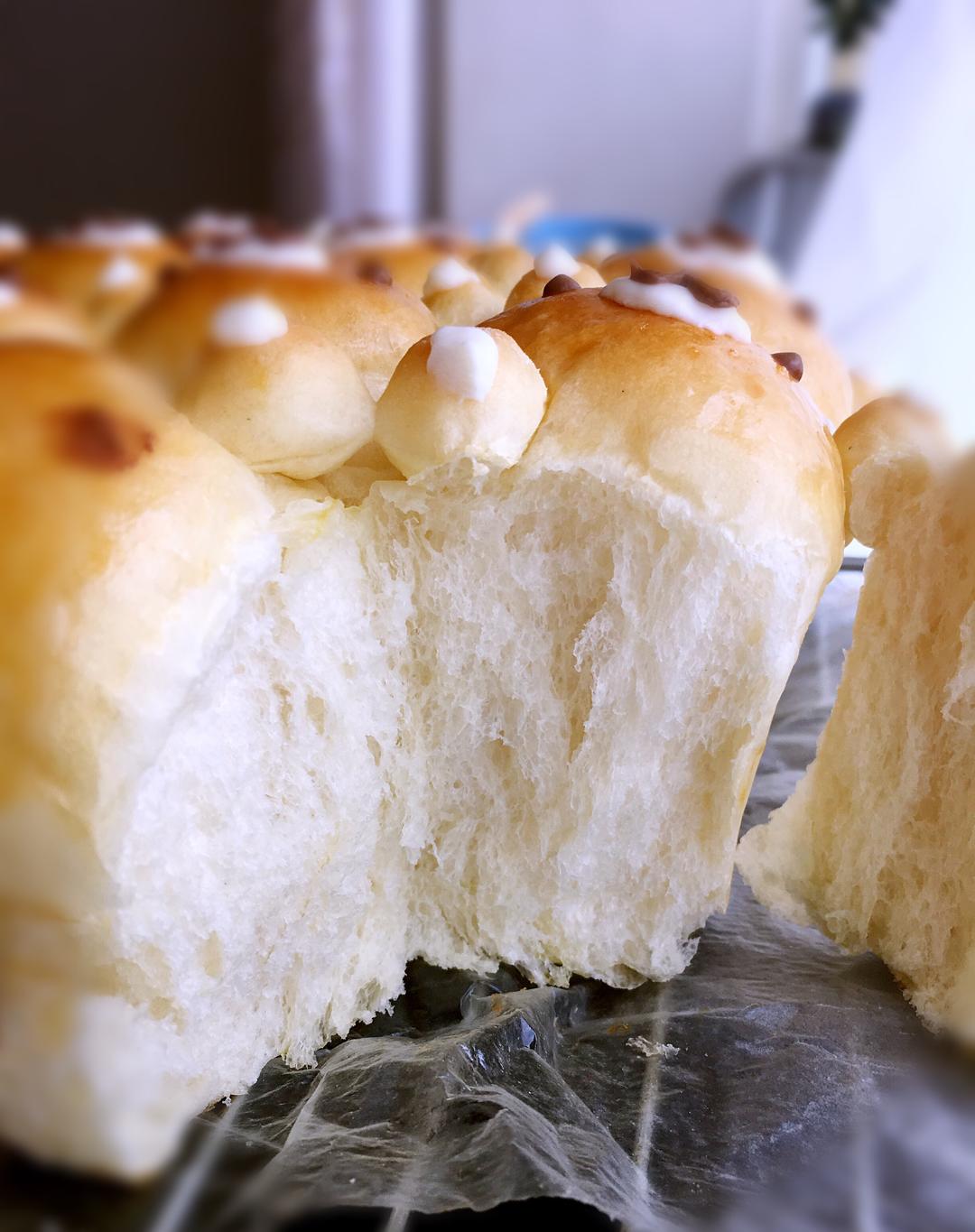 纯奶手撕吐司的做法 步骤1