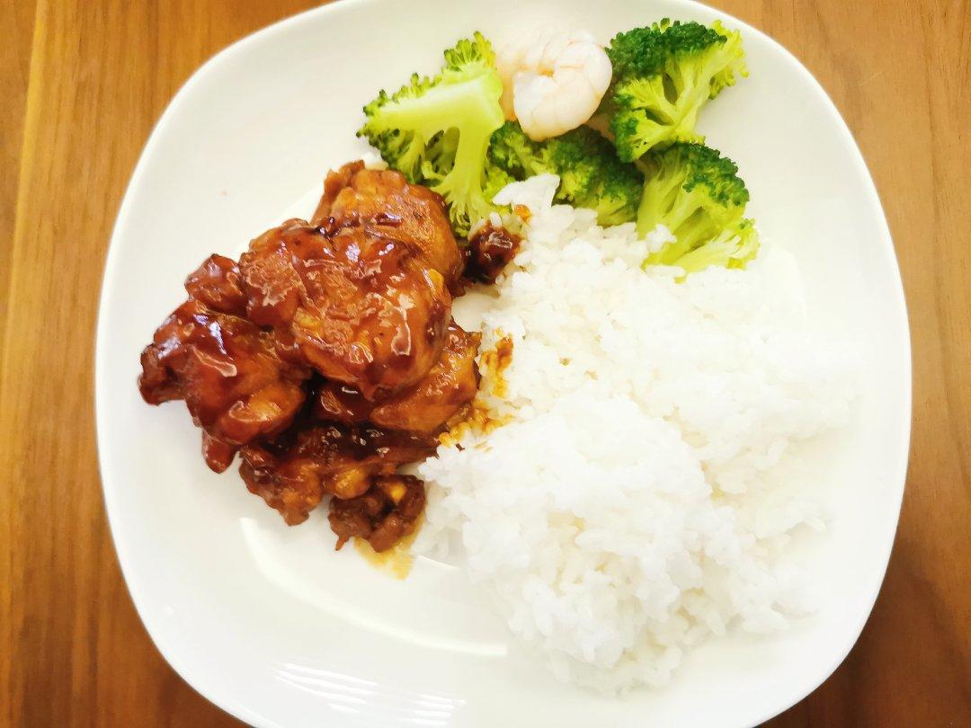 照烧鸡腿饭