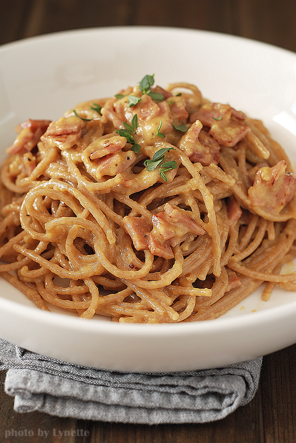 乳酪培根蛋意大利面Spaghetti alla Carbonara~纯正意大利风味