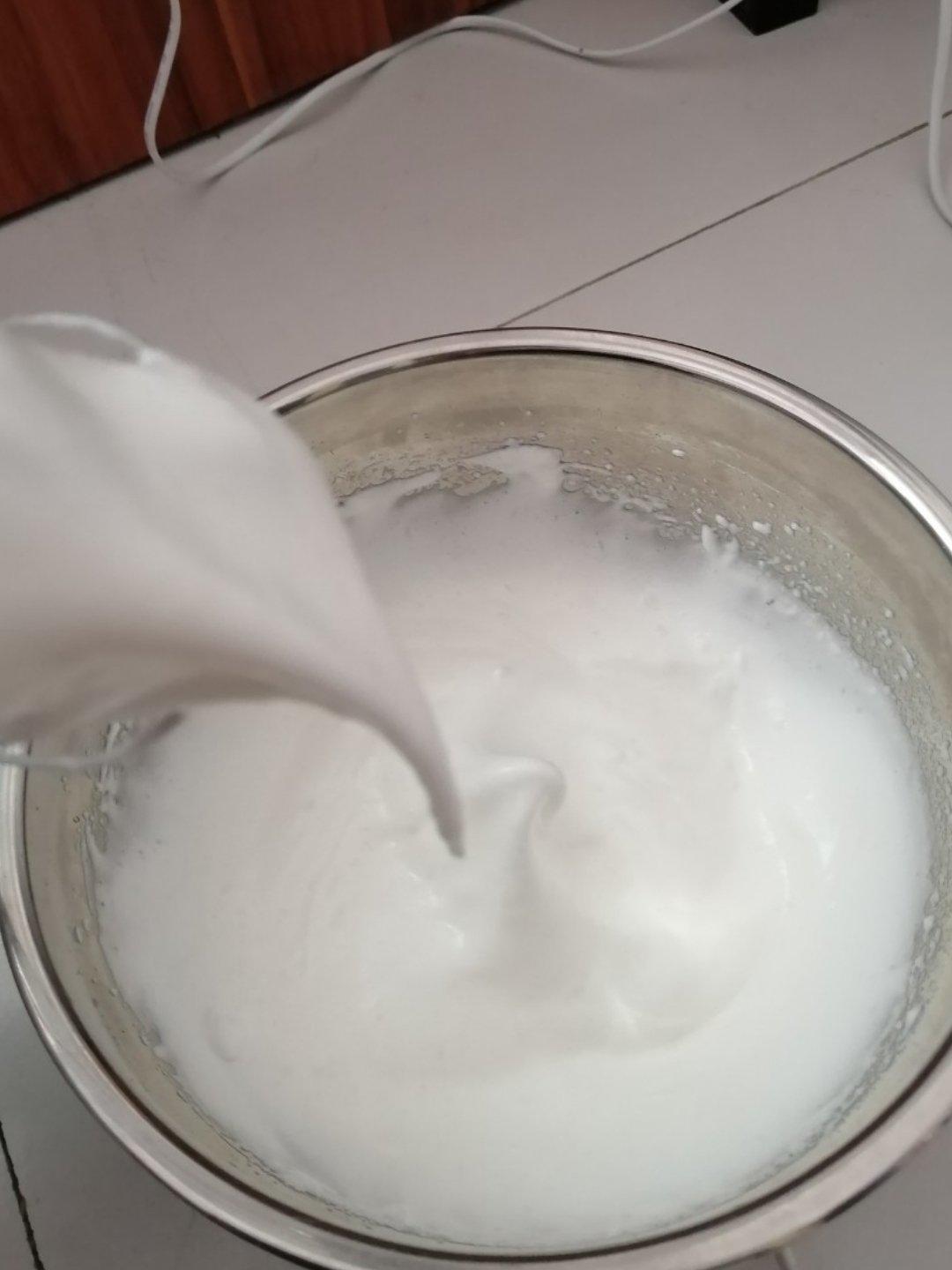 戚风蛋白状态 以及面糊状态