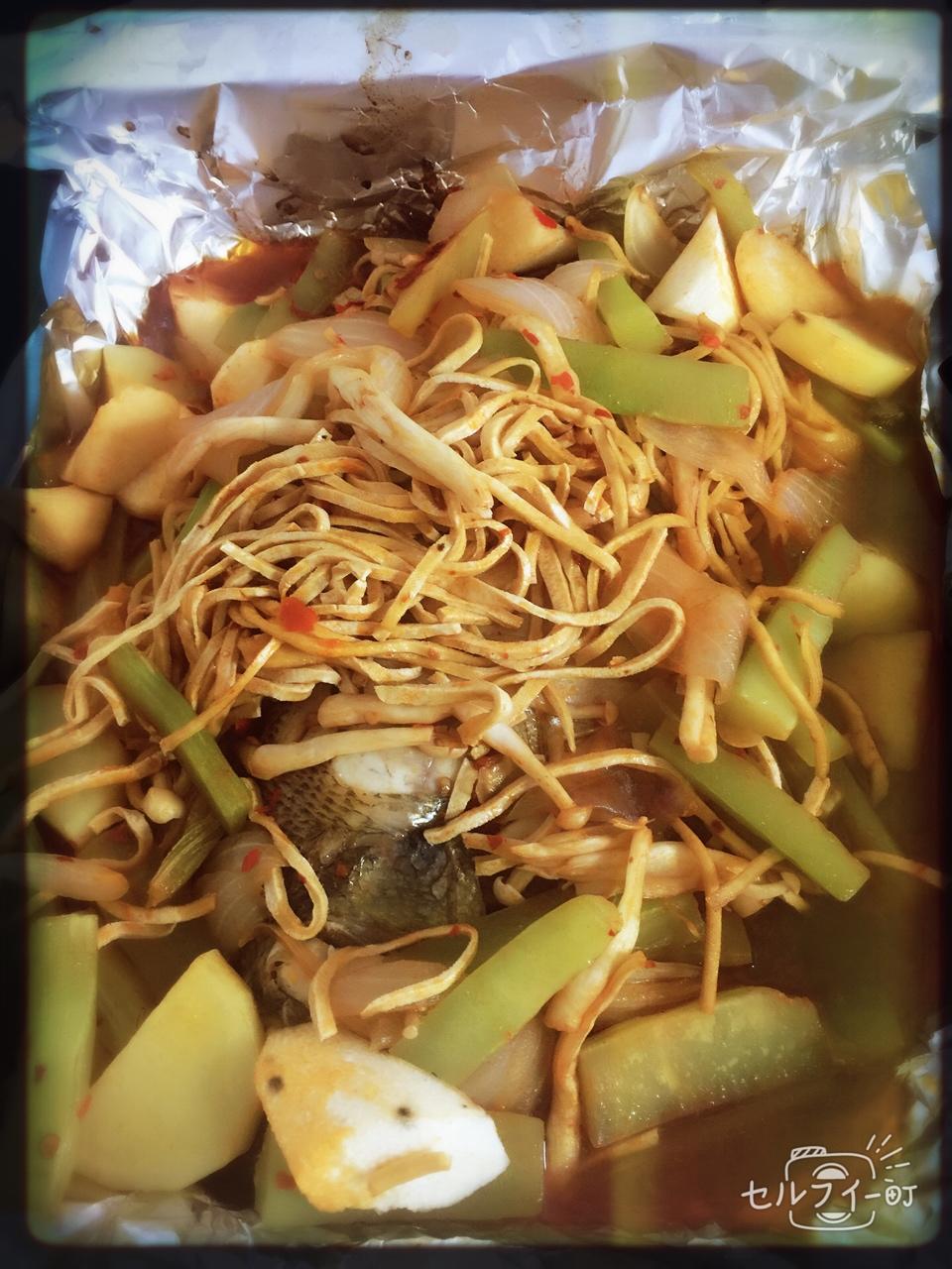 微微辣 香烤鲈鱼