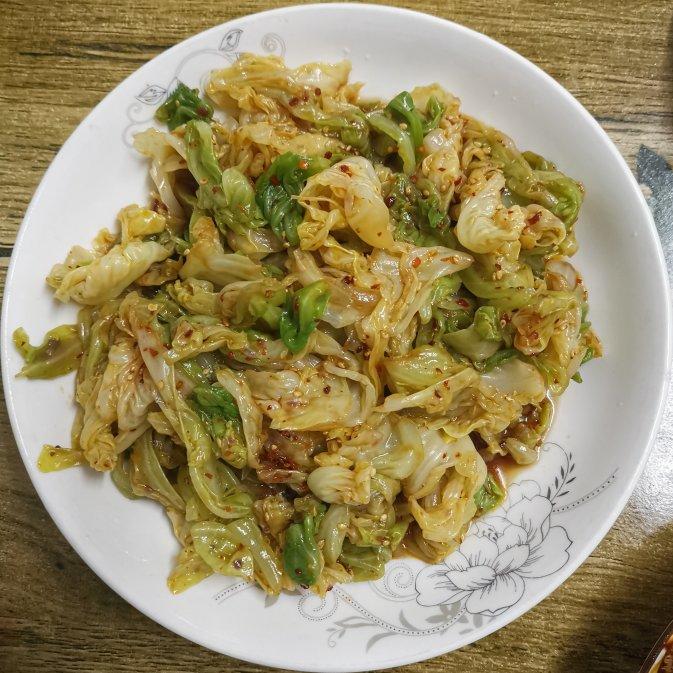 难怪火爆全网❗️你们一定要试试酸辣凉拌包菜