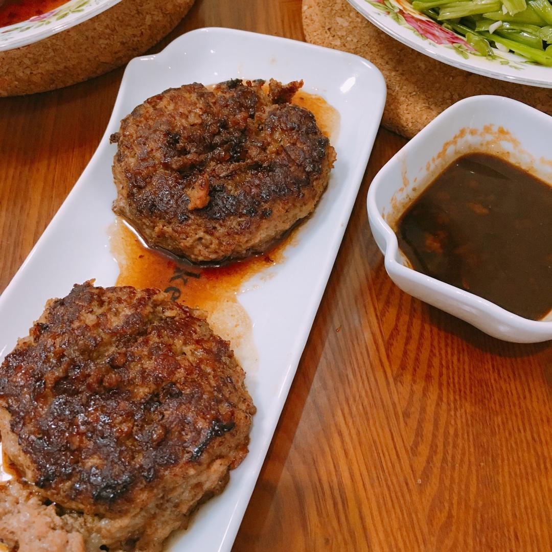 日式汉堡肉