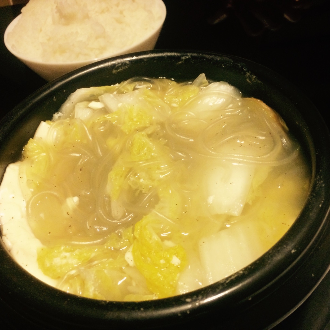砂锅白菜豆腐