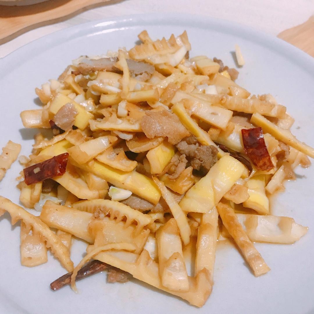 春笋炒肉（附这道菜的最佳打开方式）
