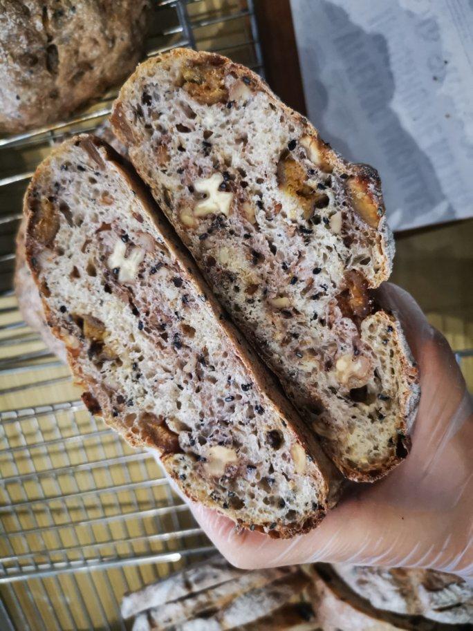 欧包的秘密（免揉/大孔洞/核桃/超简单）