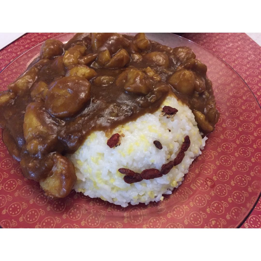 咖喱土豆盖饭