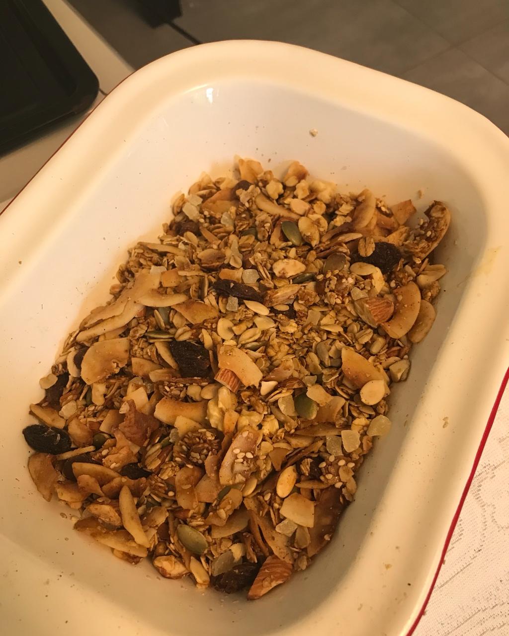 什锦granola烤燕麦片丨健康·零食