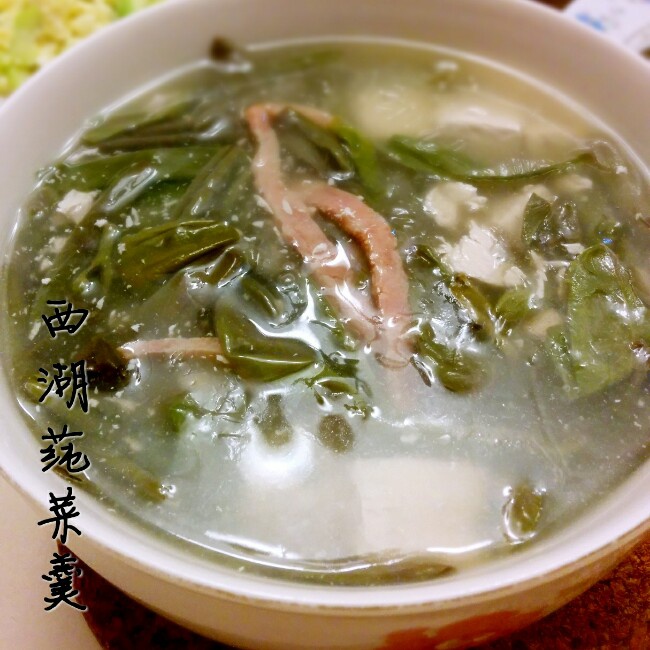 小厨养成记做的西湖莼菜羹