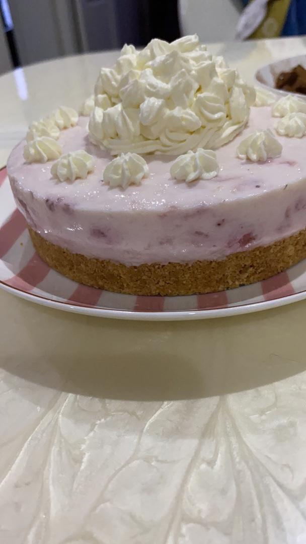 吃了不长胖的全酸奶蓝莓慕斯（6寸）