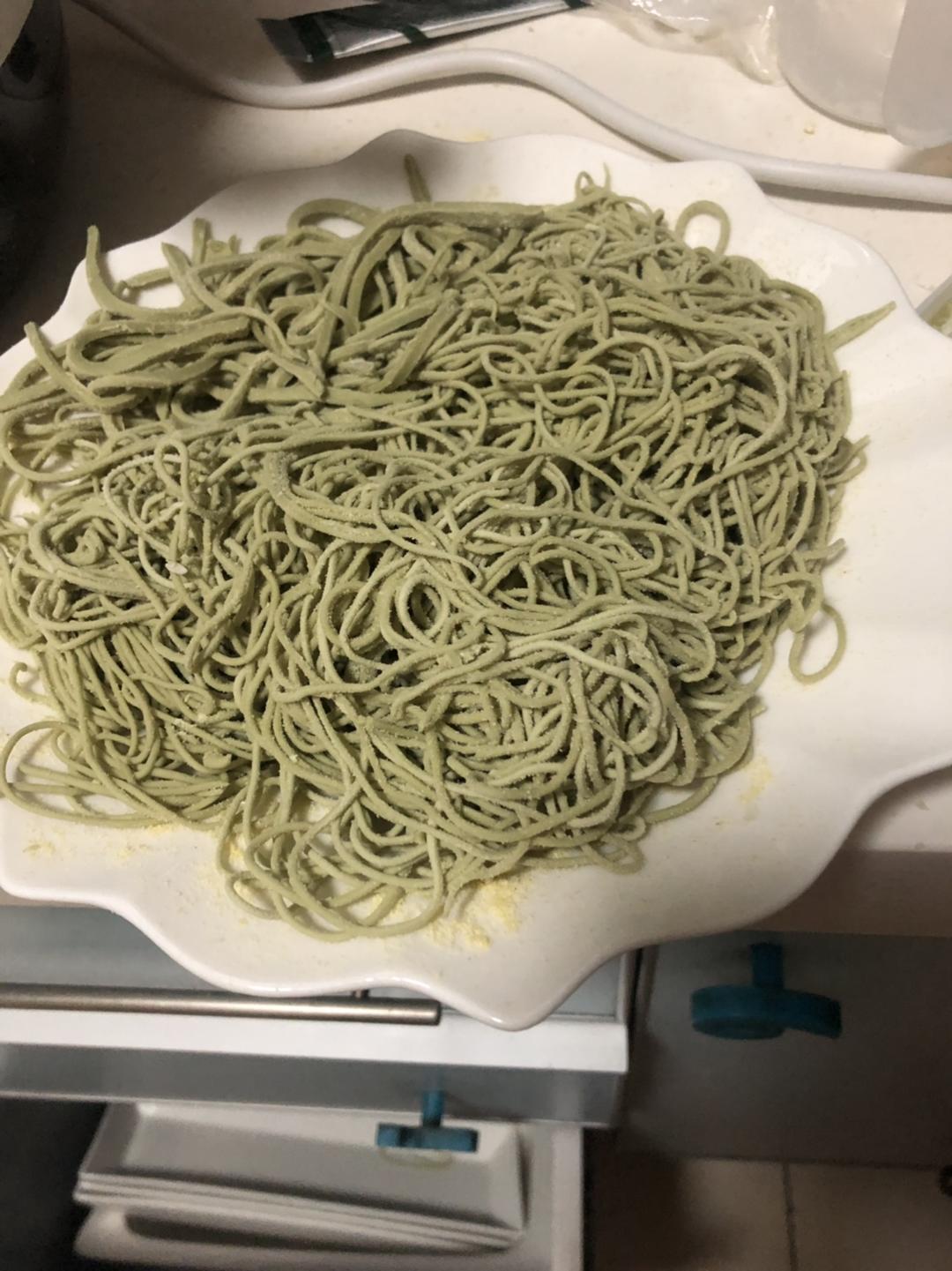 野菜面条的做法