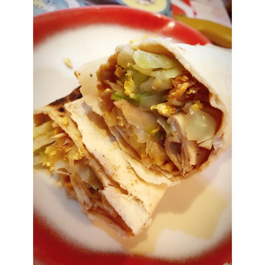 全麦营养卷饼