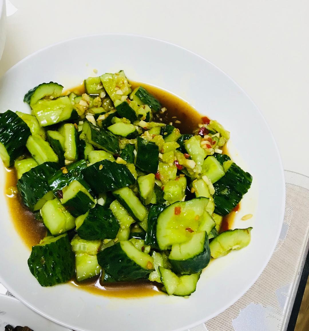 羽蒙_33做的凉拌青瓜