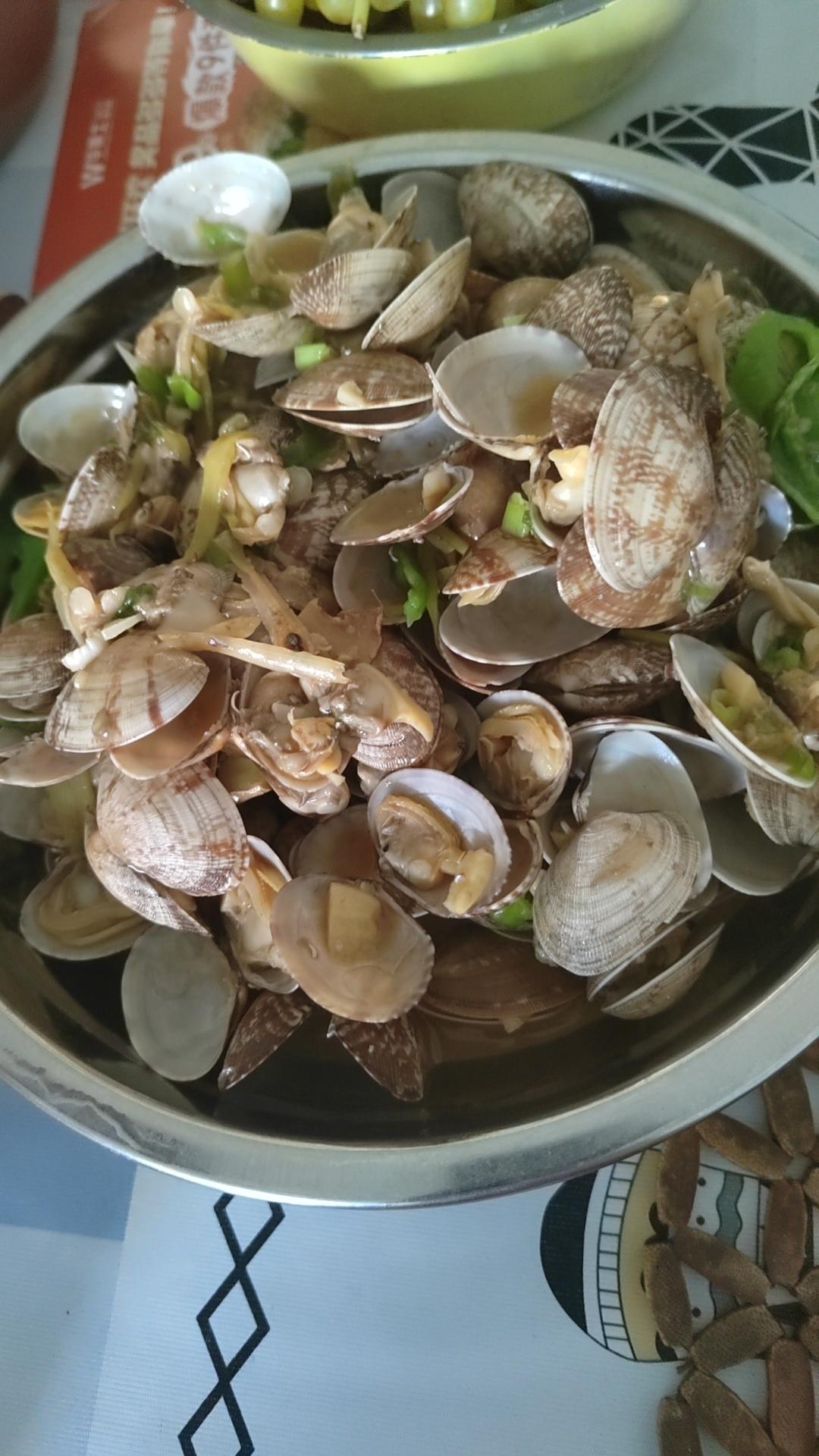 5分钟快手菜❗️秒杀路边摊爆炒花甲～好吃到爆