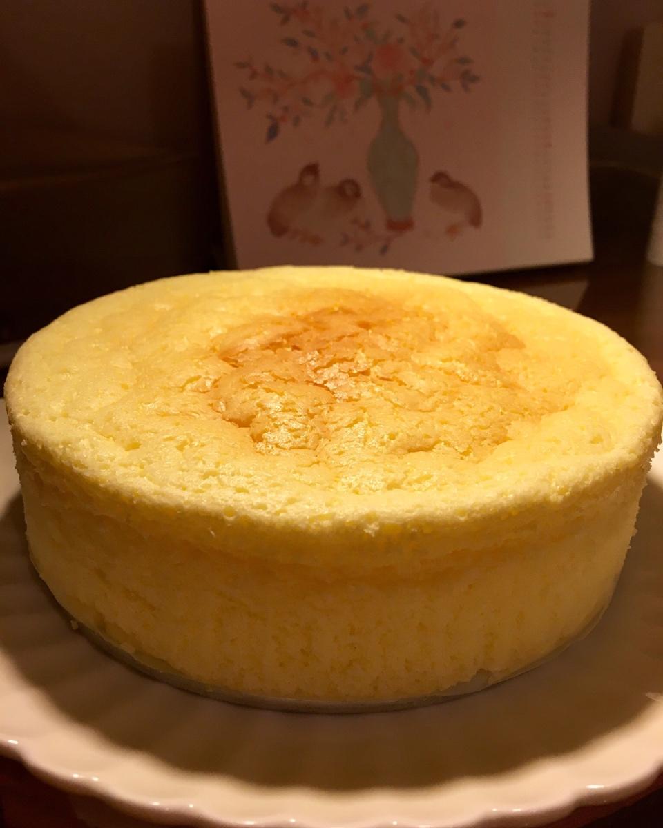 轻乳酪蛋糕（瑞可爷爷同款）网红轻乳酪