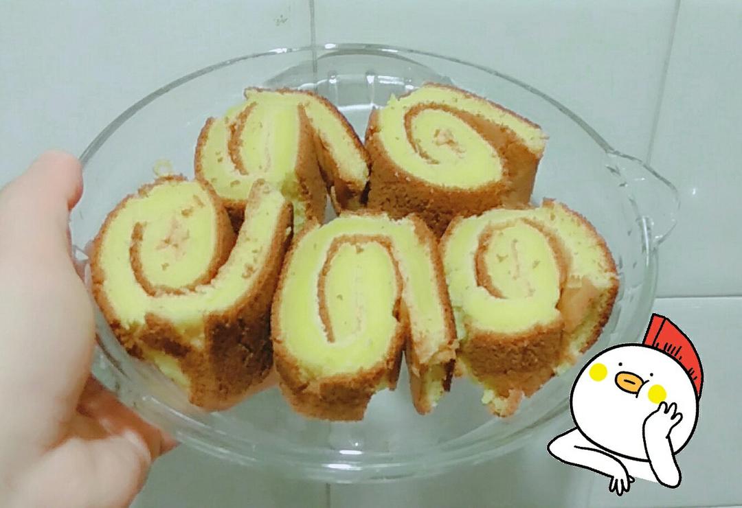原味蛋糕卷