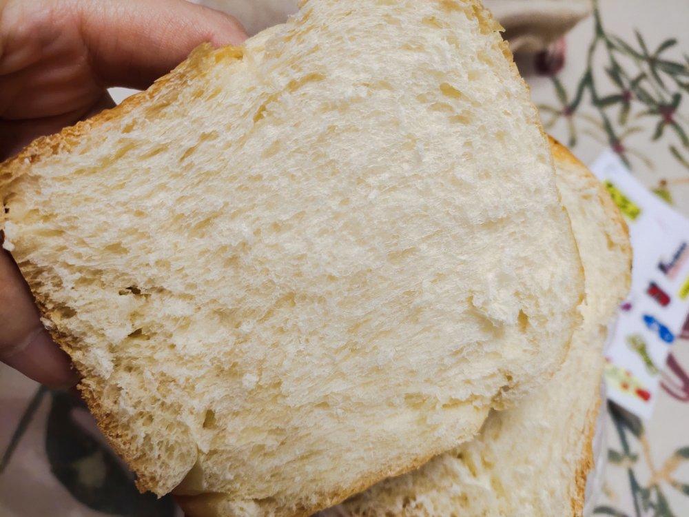 奶香手撕面包吐司，超简单！面包机+松下蒸烤箱