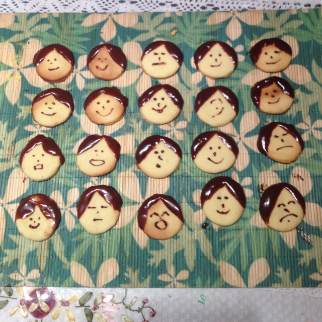 可爱娃娃饼干