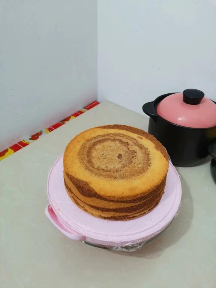 斑马纹蛋糕