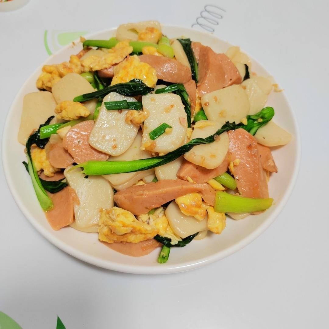 家常炒年糕