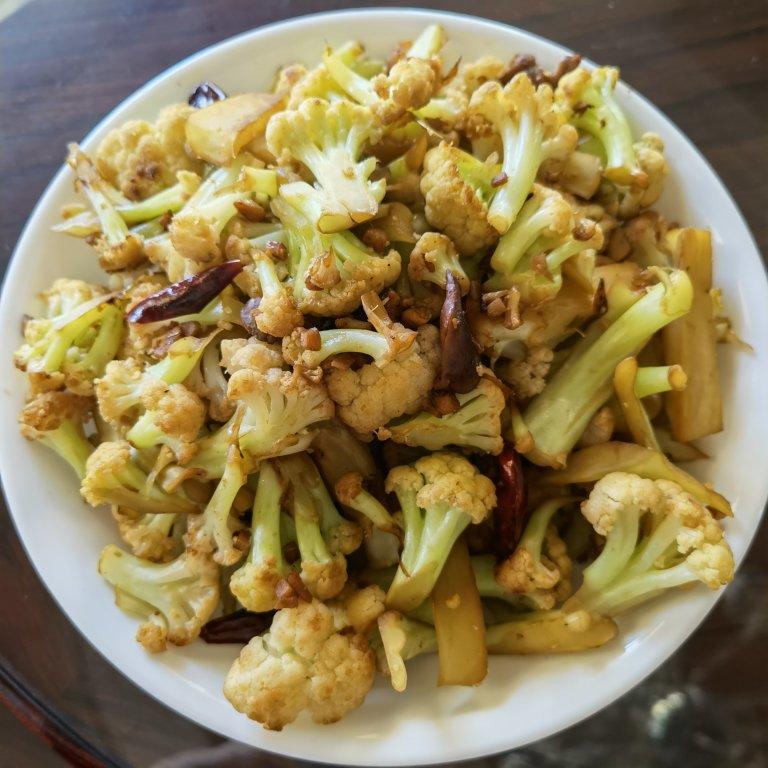干锅菜花