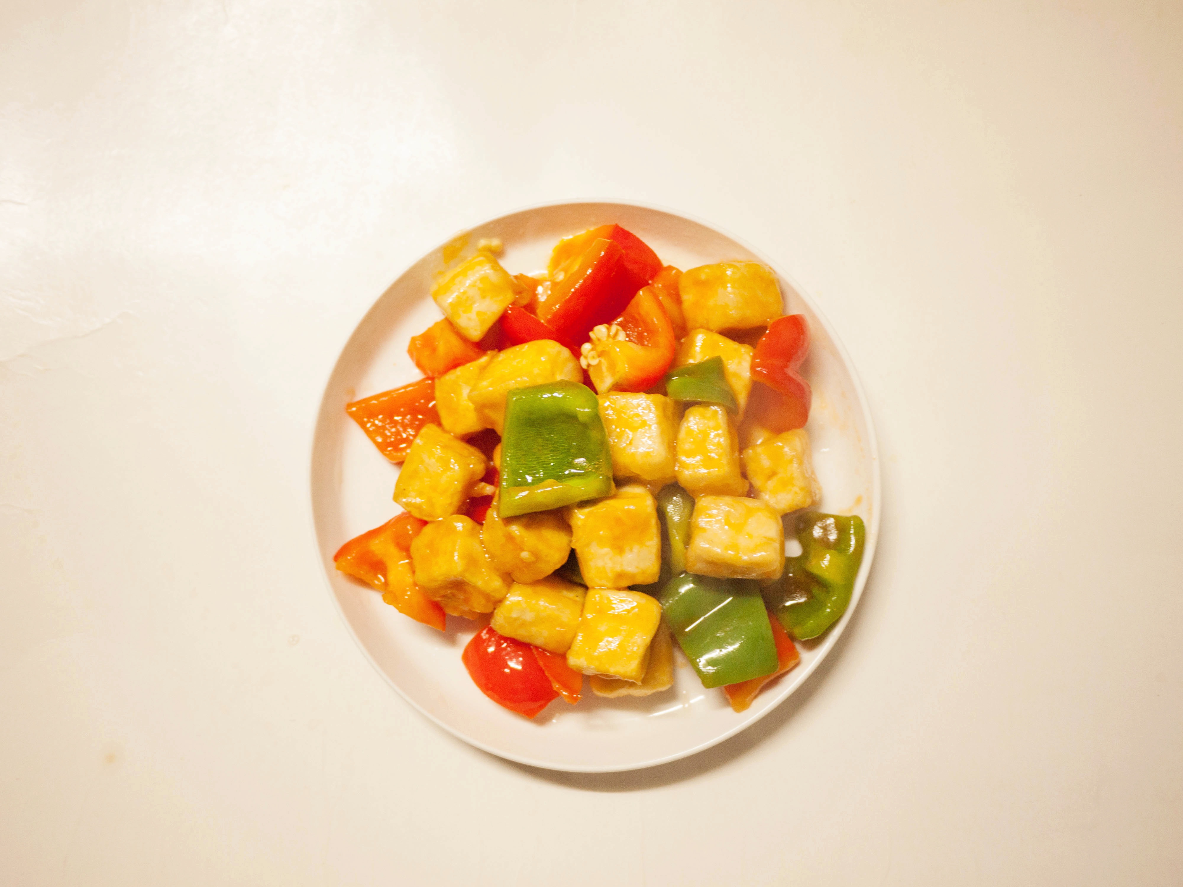 菠萝咕咾豆腐