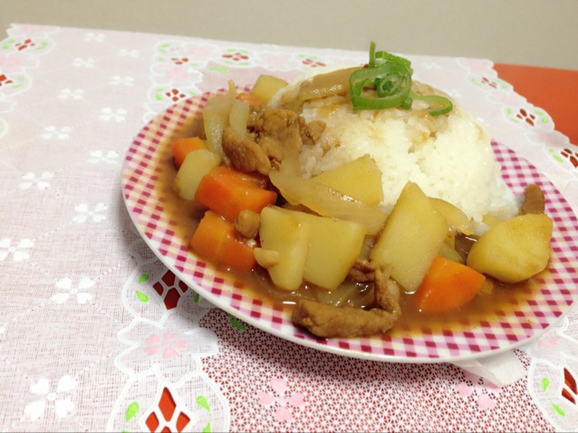 咖喱土豆鸡块