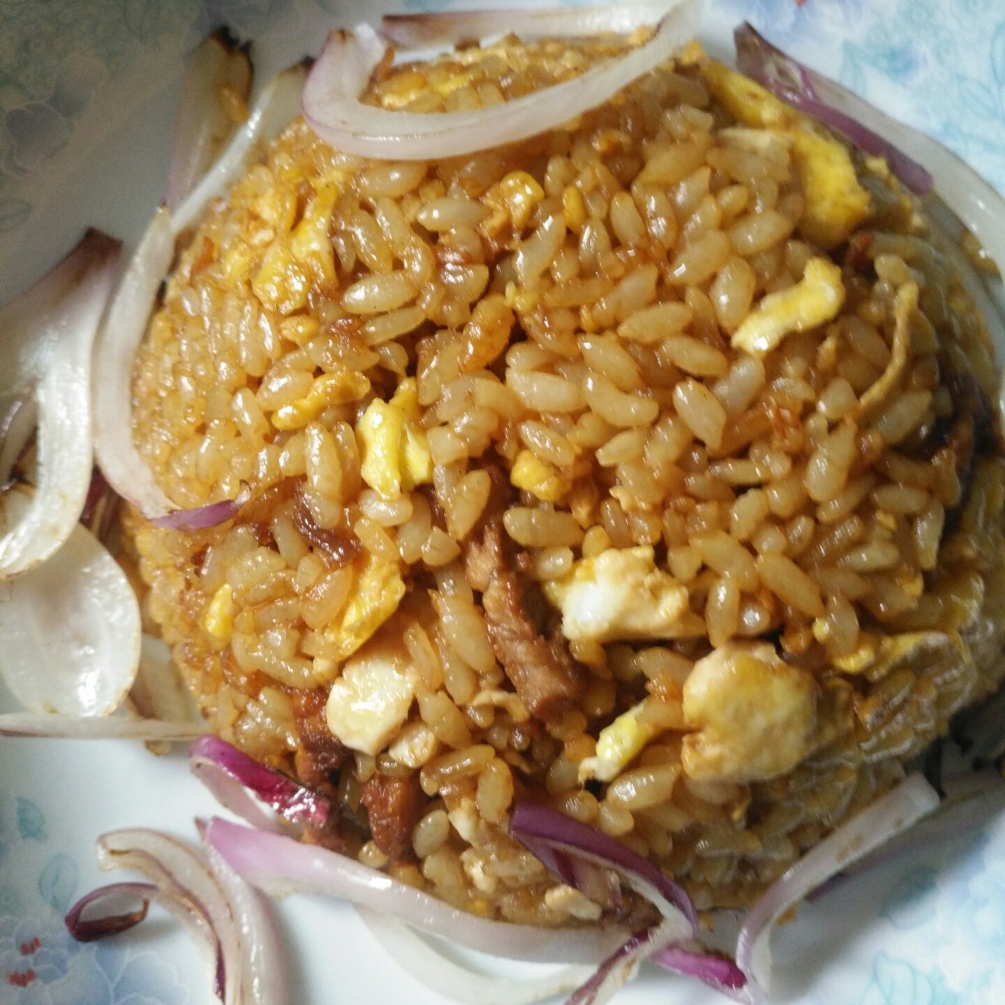傻瓜版酱油炒饭