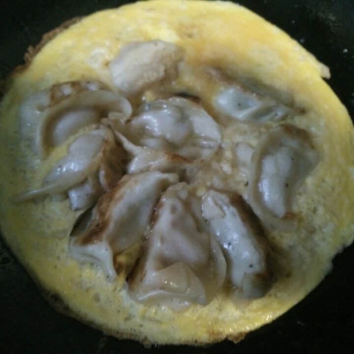 抱蛋煎馄饨