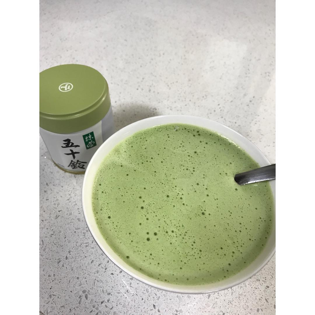 打抹茶 抹茶拿铁
