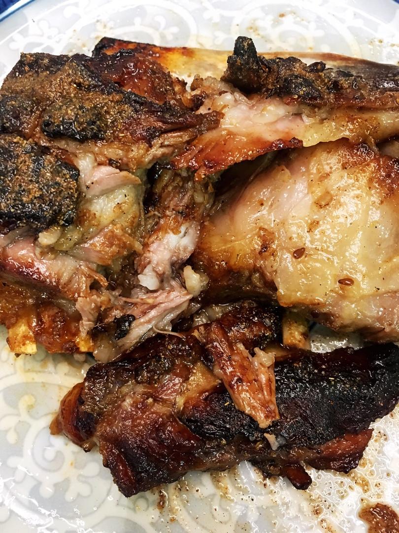 烤羊排骨（不膻很香脆）