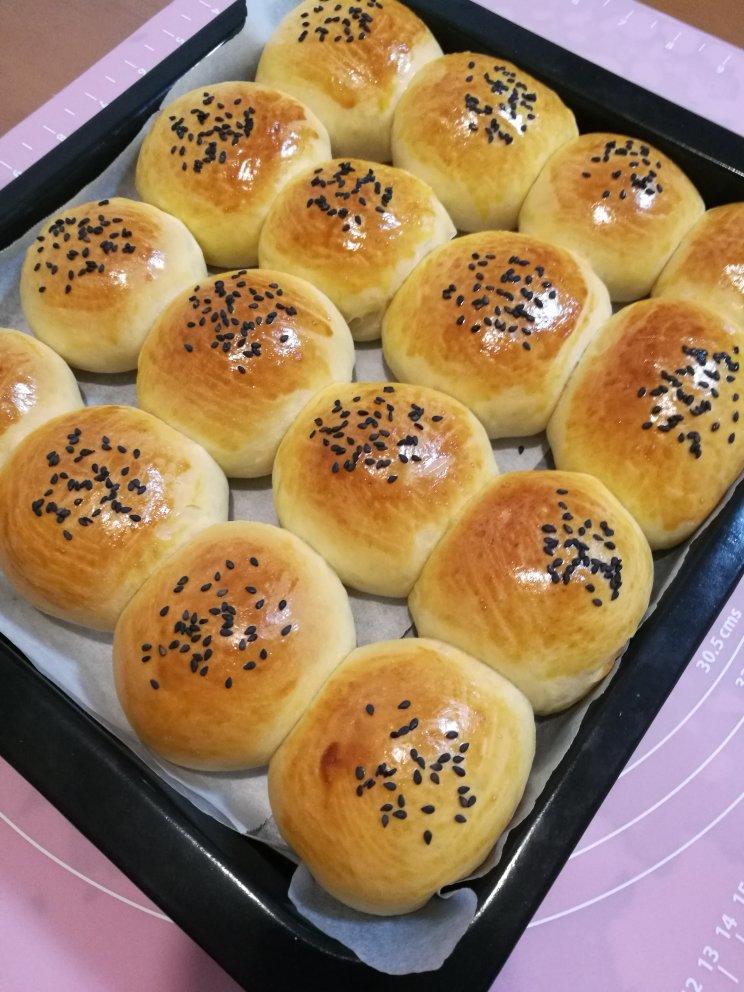鲜奶油小餐包（一次发酵）