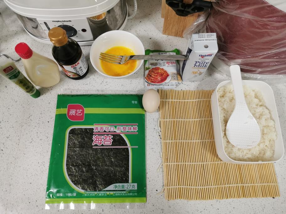 纯奶手撕吐司的做法 步骤1