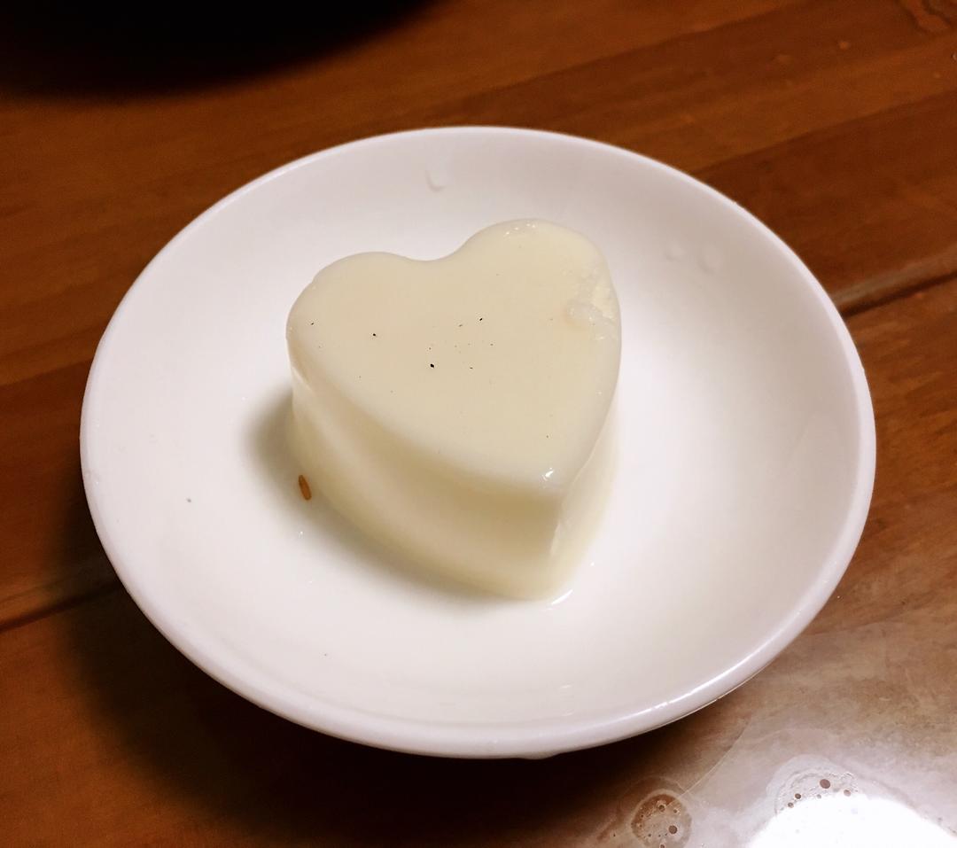 情人节 椰奶冻 水墨丹青726做的椰奶冻赞 椰浆,牛