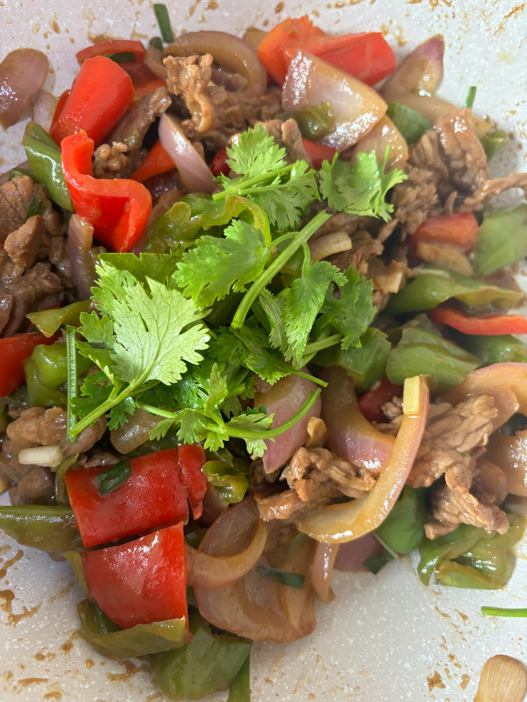 很嫩的牛肉青椒