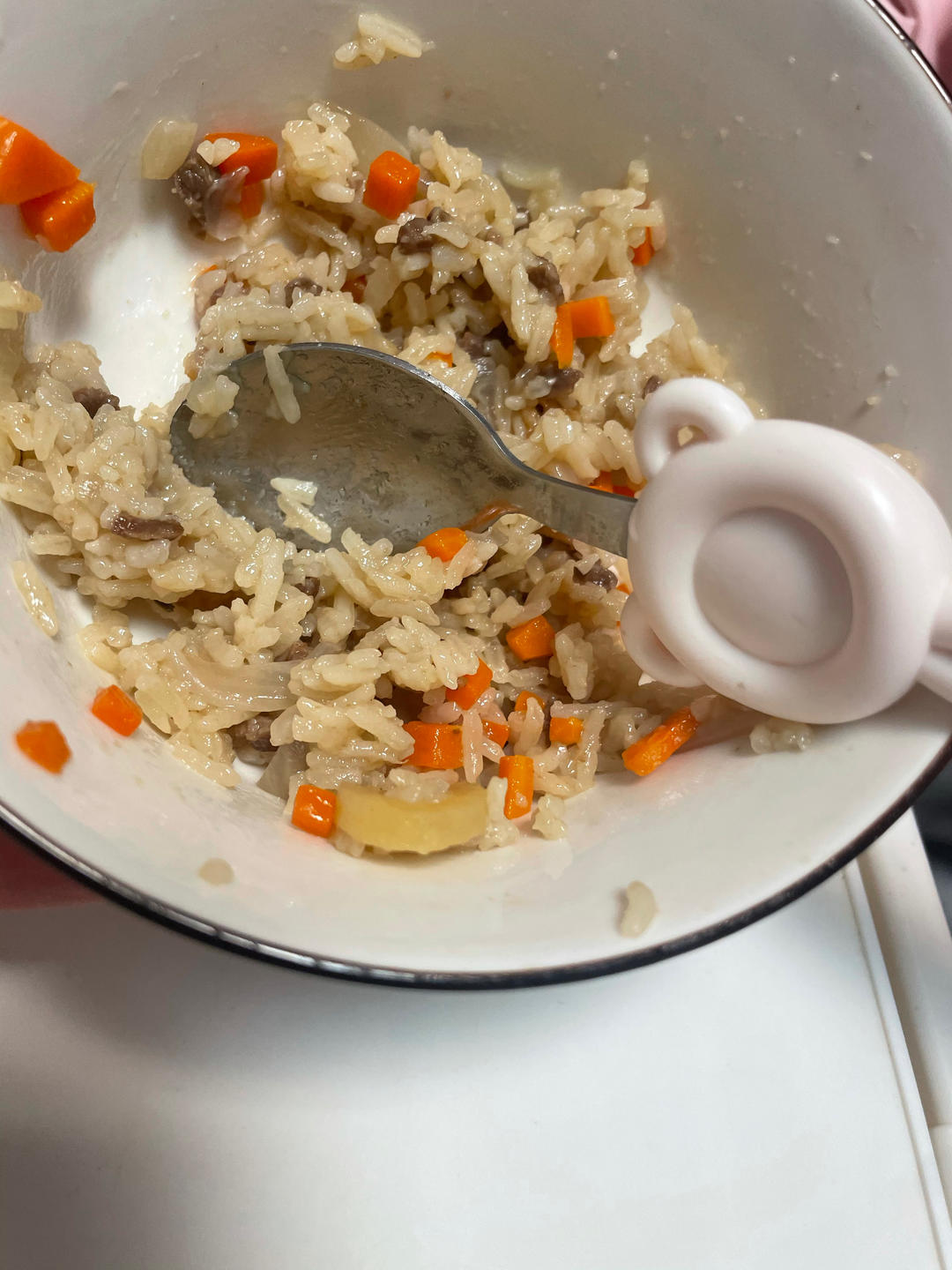 宝宝版牛肉焖饭，饭菜一锅出，简单又营养