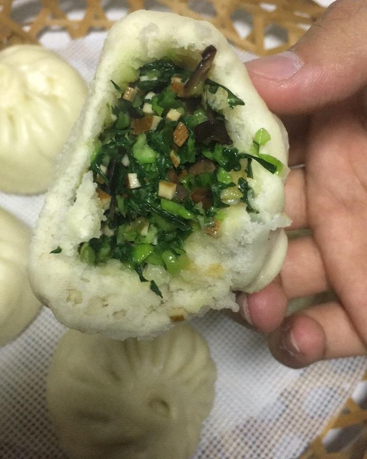 香菇菜包