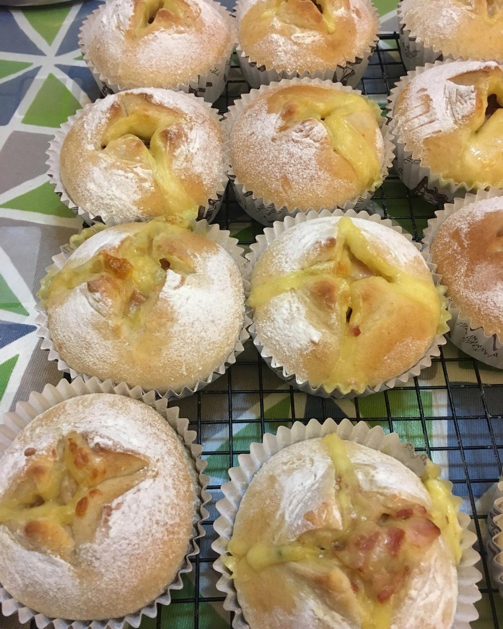 全麦芝士熔岩面包