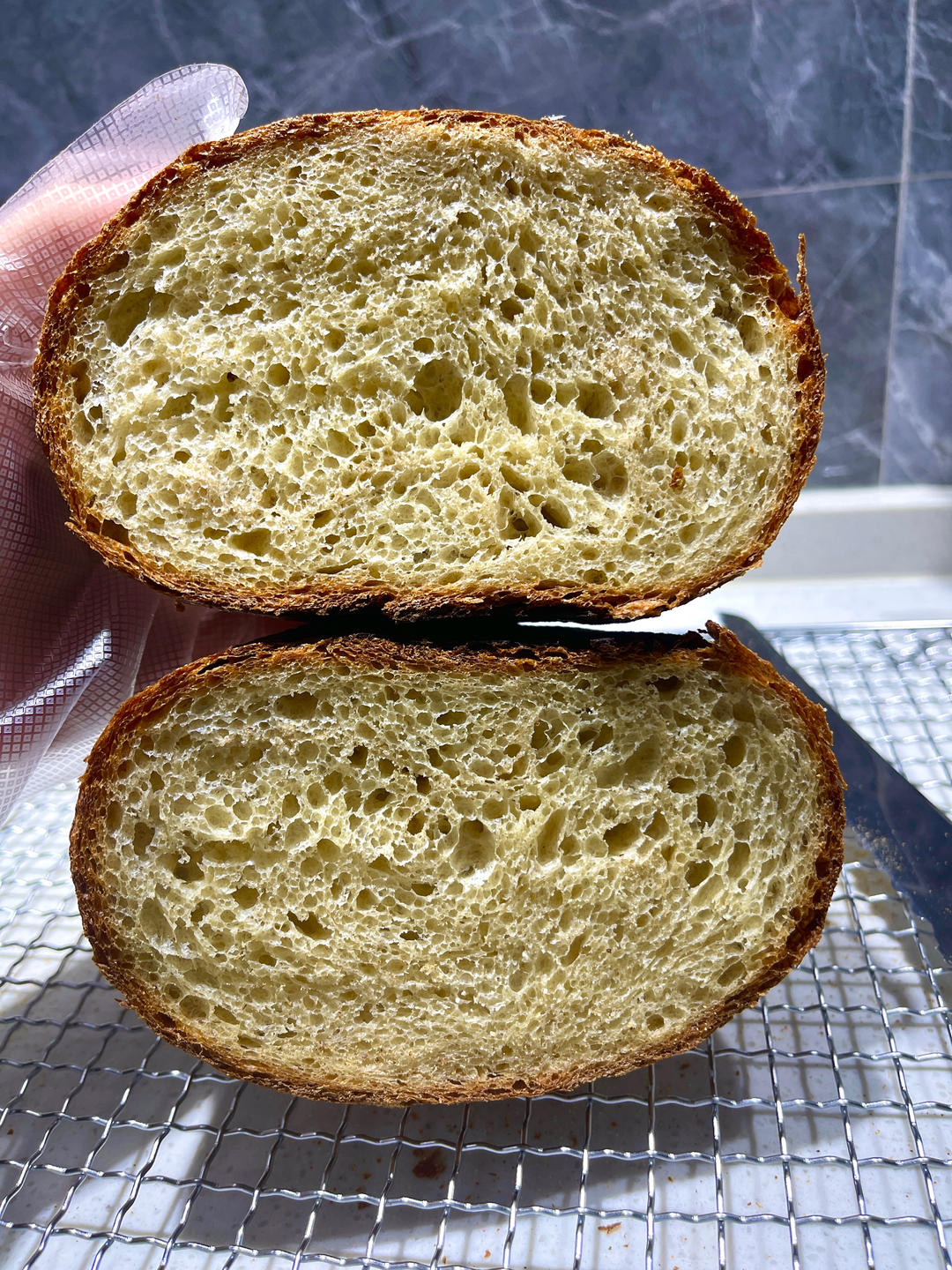 免揉面蜂蜜无油硬欧（干酵母版）